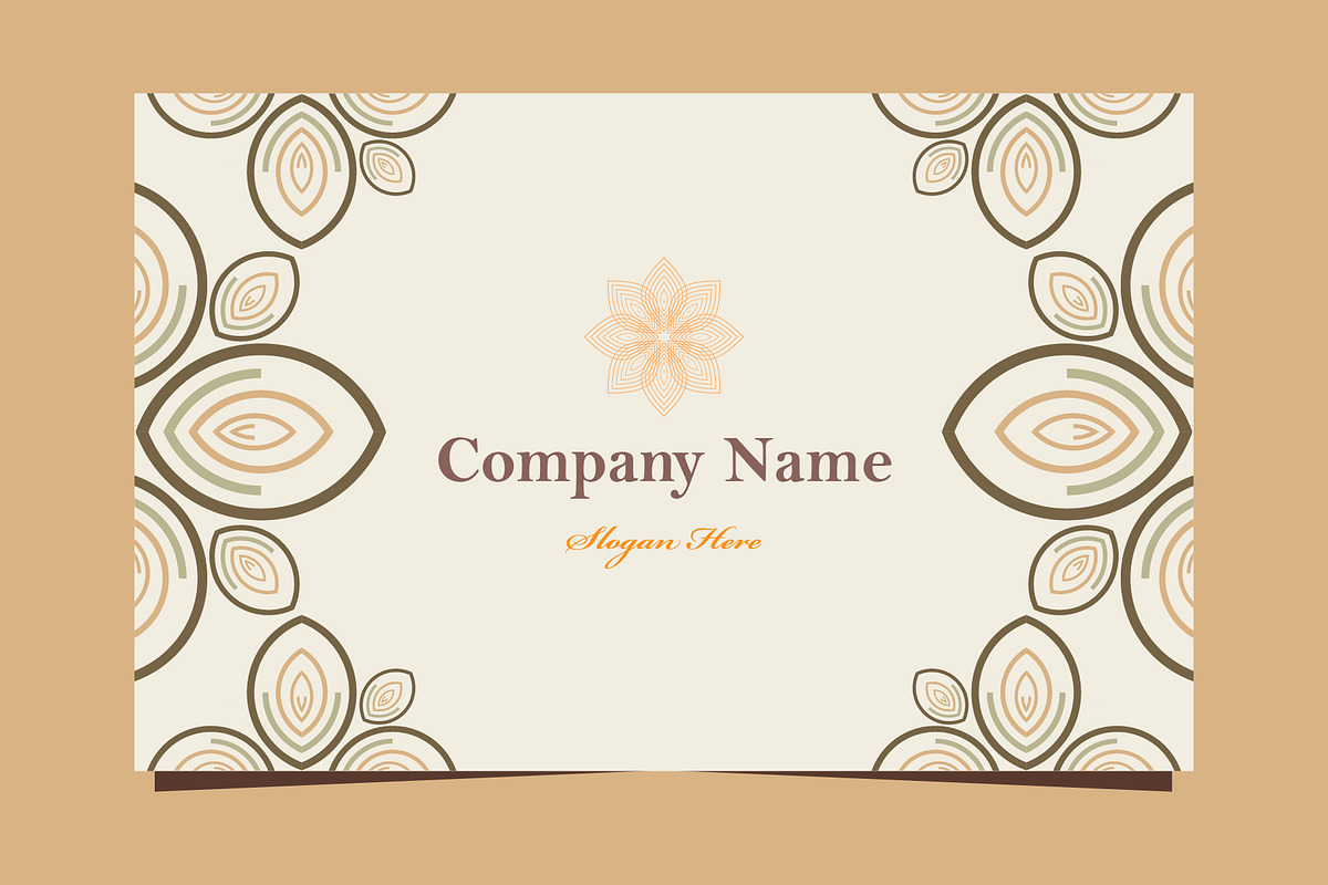 Natural Floral Business card, a Marketing Template by sekitarief (Photo 3 of 3)