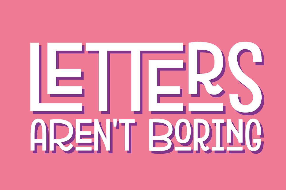 Versalita& - Font preview 6