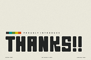 Rezcoke - Retro Vintage Font, a Sans Serif Font by QR Design Studio (Thumbnail 6 of 6)