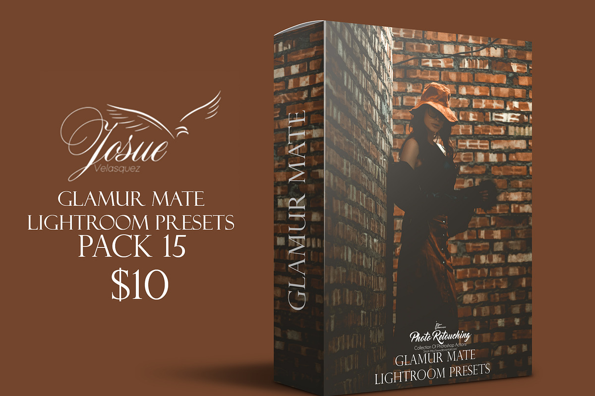 GLAMUR MATE - LIGHTROOM PRESETS, an Action Add-On by Josue Velasquez
