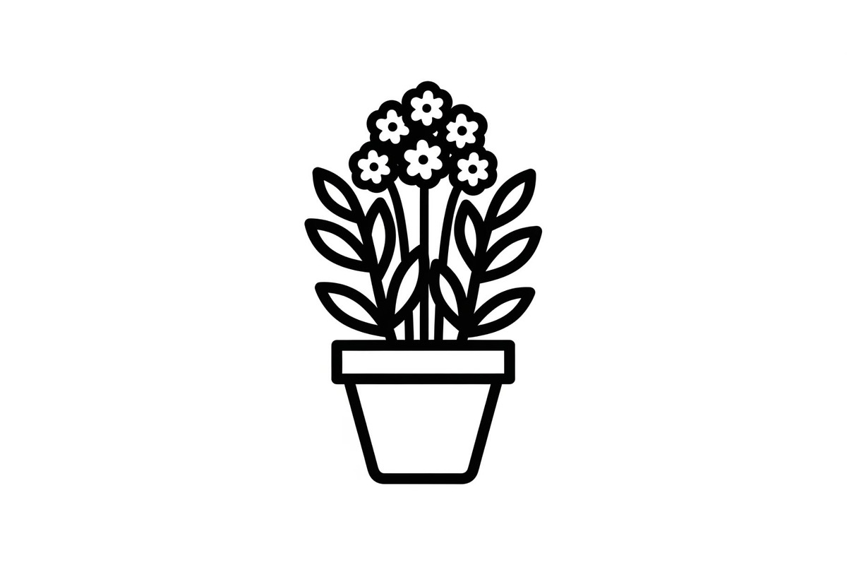 Flower Pot Silhouette Vector Bundle, an Illustration by jahid234 (Photo 42 of 49)