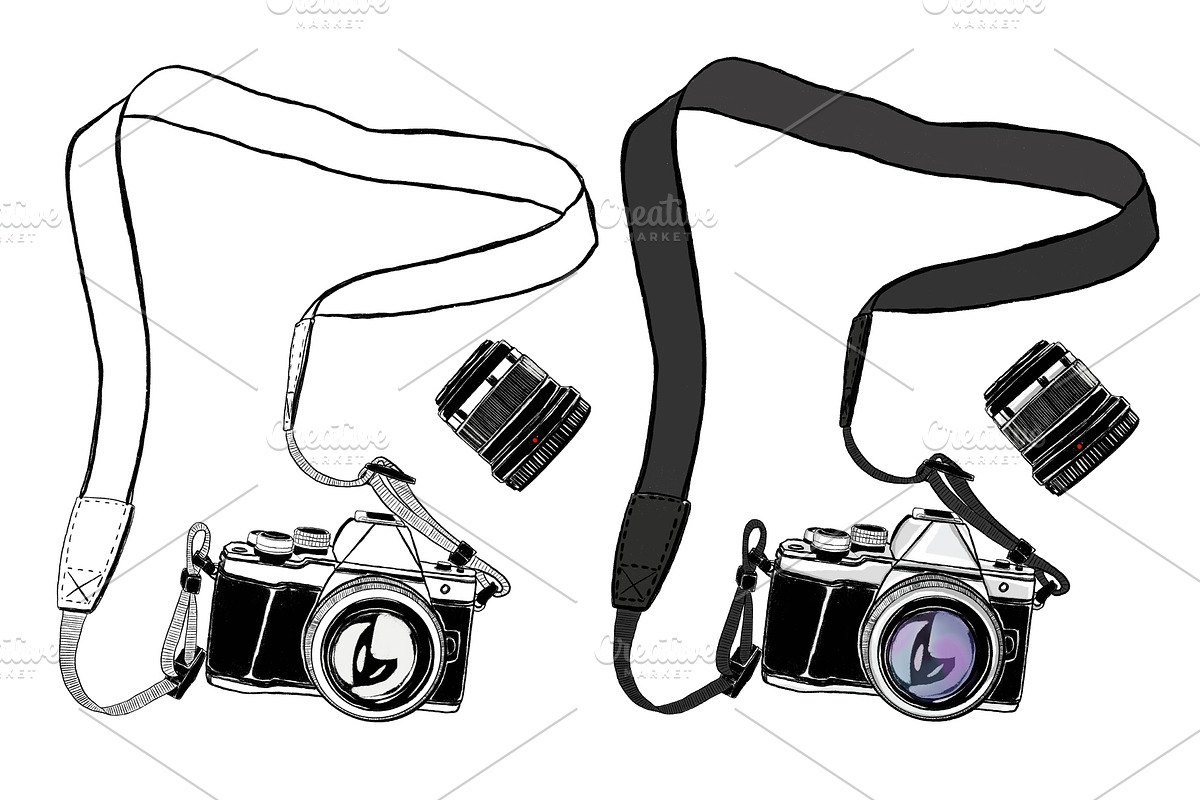 Camera, an Object Graphic by EkaterinaPlanina