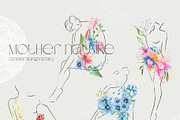 Meadow florals & abstract line art, an Illustration by January Bloom (Thumbnail 3 of 11)