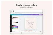 Jewel Instagram Feed Canva Templates, a Social Media Template by Cultive Creative (Thumbnail 5 of 13)