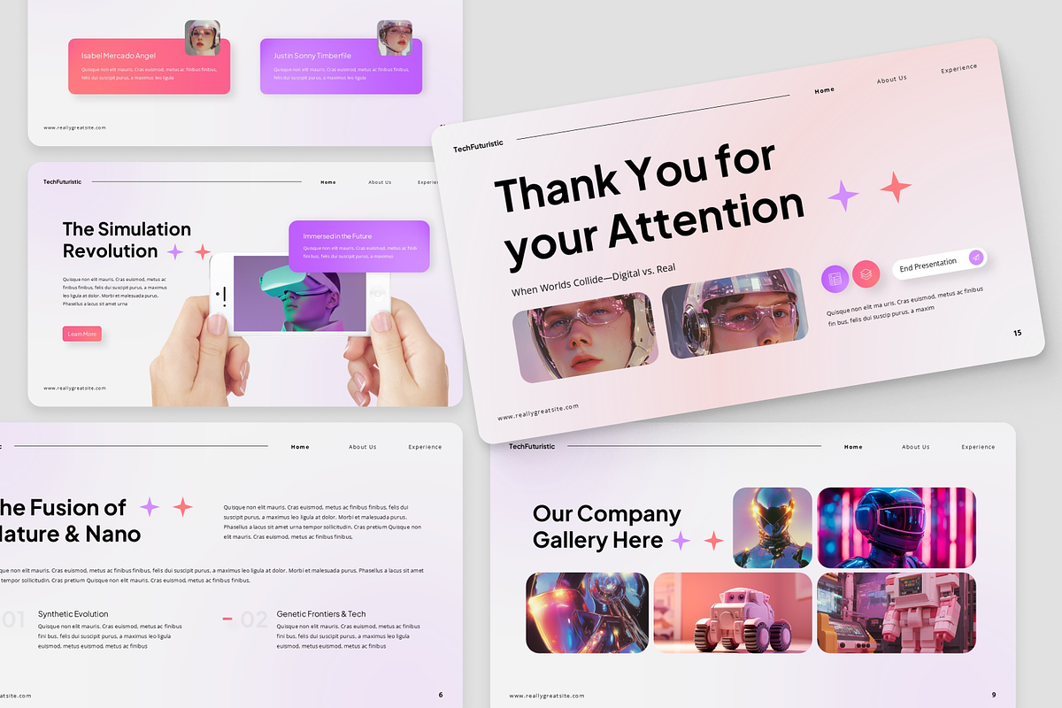 Technology Futuristic Presentation, a Presentation Template by Annora Studio (Photo 6 of 7)