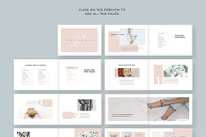 Magnolia Brochure Template