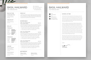 Resume/CV, a Resume Template by UpSolution (Thumbnail 2 of 5)