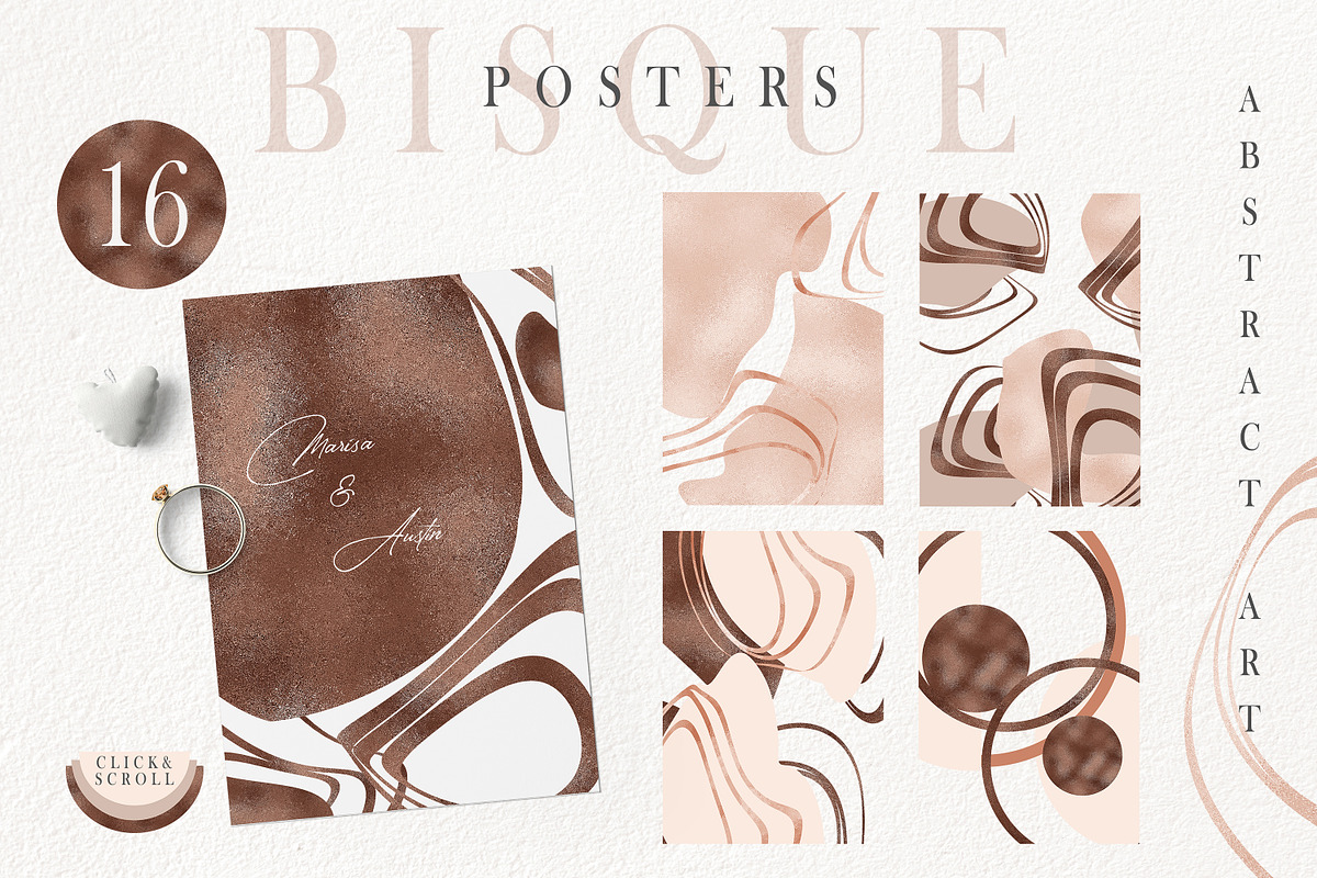 SALE! BISQUE abstract collection, a Texture Graphic by Tiana Geo (Photo 9 of 9)