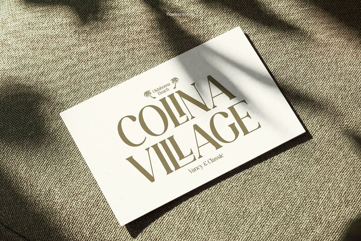 Velenor - Elegant Retro Serif Font, a Serif Font by Flawless And Co (Photo 4 of 10)