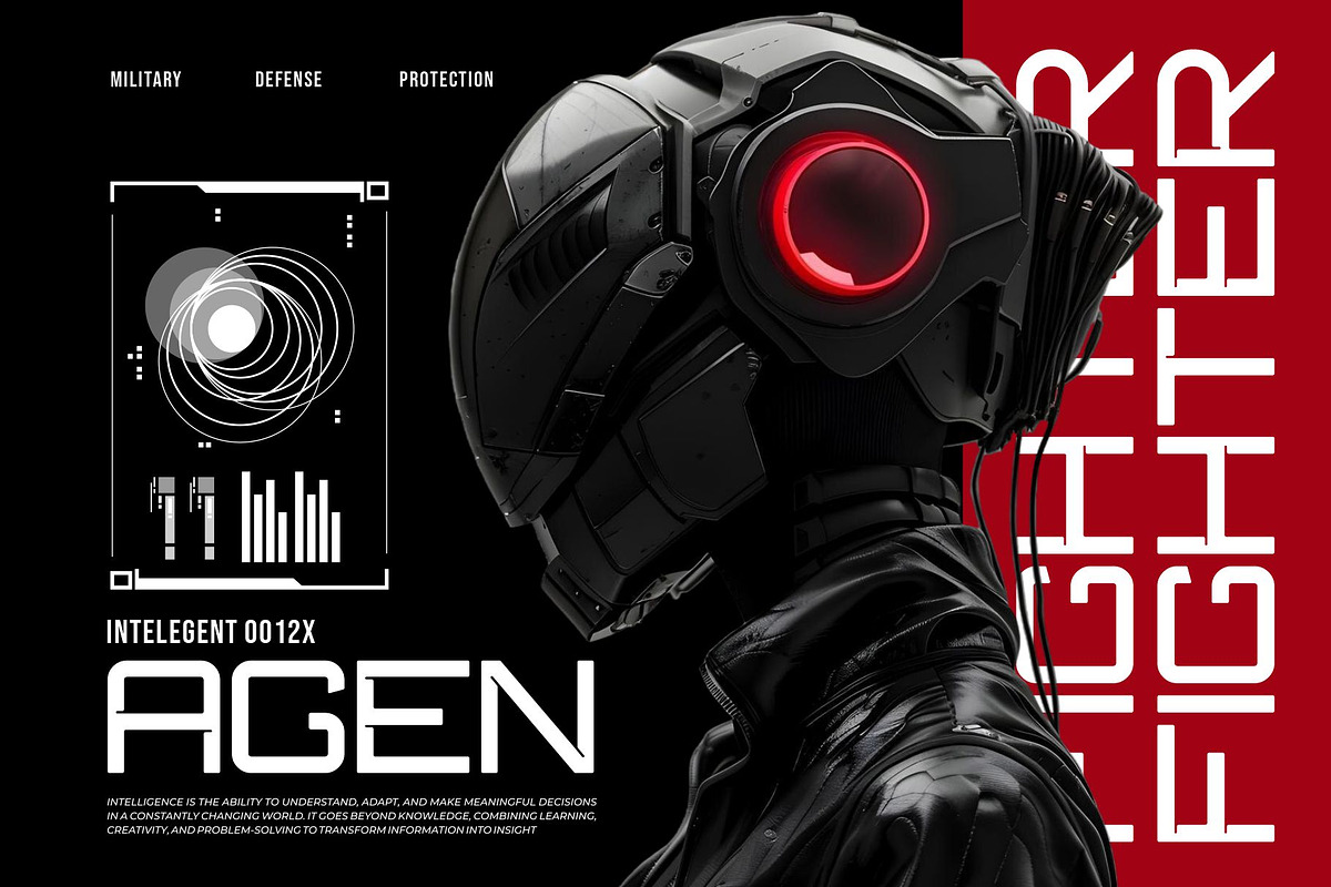 Nofraz || Futuristic Sans Serif Font, a Sans Serif Font by Ermedia Studio (Photo 4 of 10)