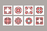 Folk Embroidery Printable Wall Art, a Background Graphic by C Design Studio (Thumbnail 10 of 13)