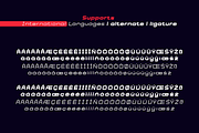 Langith, a Sans Serif Font by twinstd (Thumbnail 11 of 11)