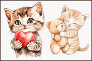 Cute Cat Clipart Baby Cat Png, an Illustration by Sublimation Artist (Thumbnail 3 of 6)