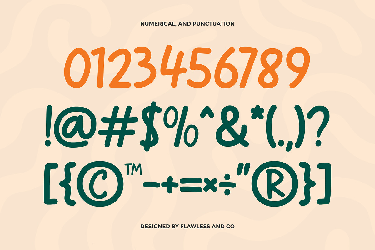 Zarone - Handwritten Display Font, a Handwritten Font by Flawless And Co (Photo 6 of 10)