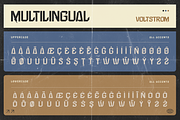 Voltstrom, a Sans Serif Font by Burntilldead (Thumbnail 11 of 12)
