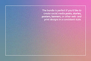 Retro – 100 Gradient Backgrounds, a Texture Graphic by MarkSupply (Thumbnail 3 of 5)