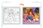 Cozy Hygge Moment Coloring Book, a Decorative Illustration by Ink Gallery (Thumbnail 8 of 8)