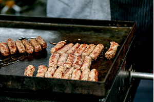 Grilled Meat Kebabs On Cooking, a Nature Photo by Natasha Breen