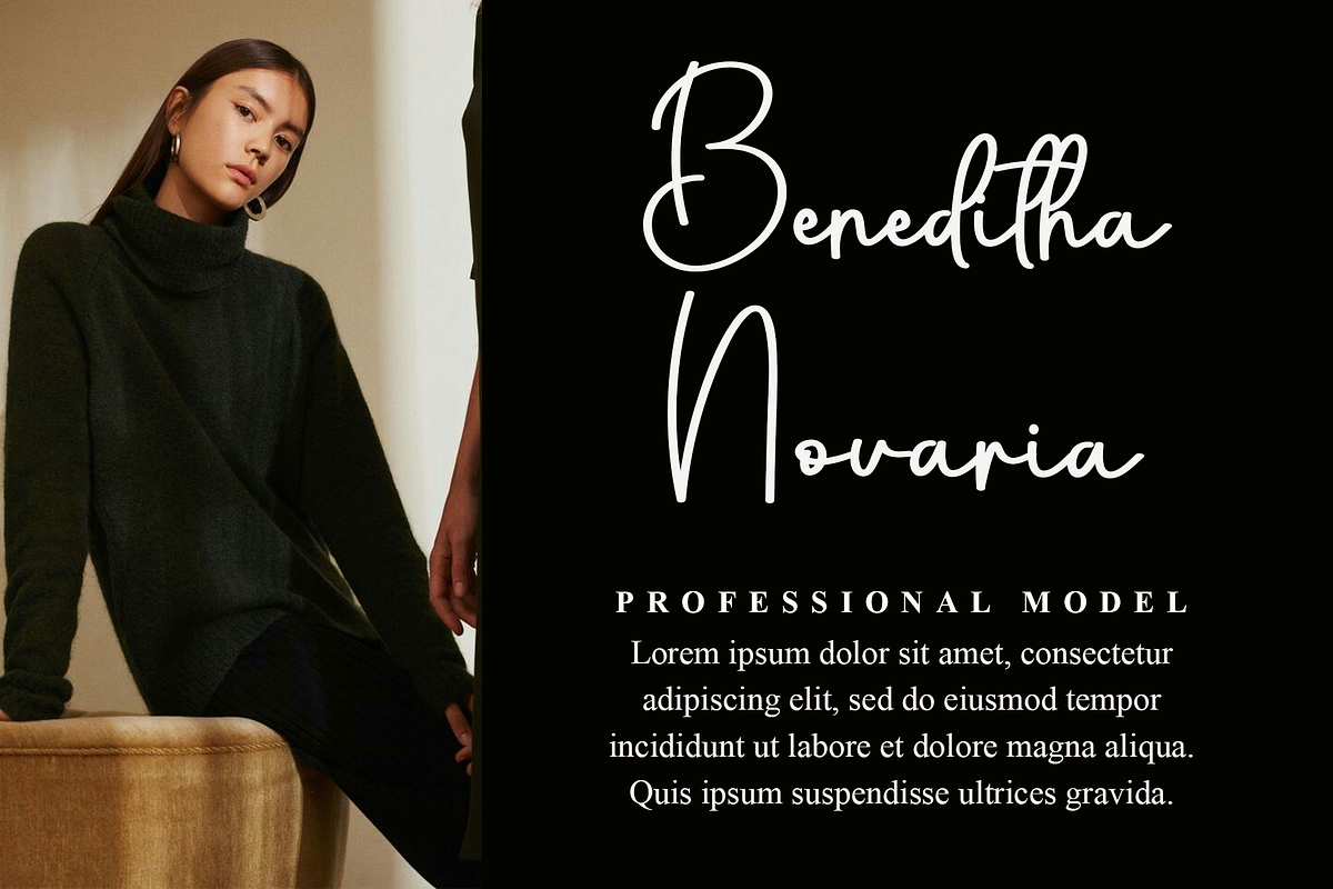 Night Mountain, a Handwritten Font by FreshTypeINK (Photo 2 of 8)