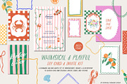 Whimsical Illustration & Frames, an Object Graphic by Essentially Nomadic (Thumbnail 1 of 15)
