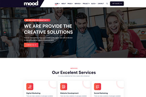 Mood - Creative Agency HTML Template