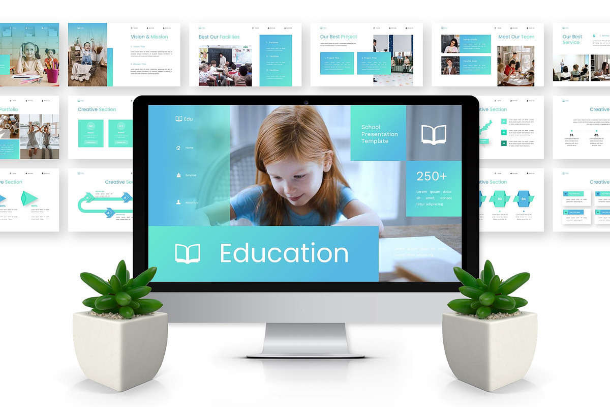 Education - School Google Slide preview 3