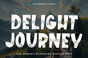 Delight Journey, a Script Font by FreshTypeINK (Thumbnail 1 of 8)