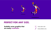 15 March Madness Icons, a Sport Illustration by Hello Mister Frank (Thumbnail 2 of 4)
