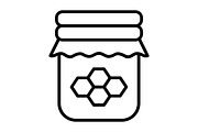 Honey Jar Line Icon, an Icon by Pexelpy (Thumbnail 2 of 2)