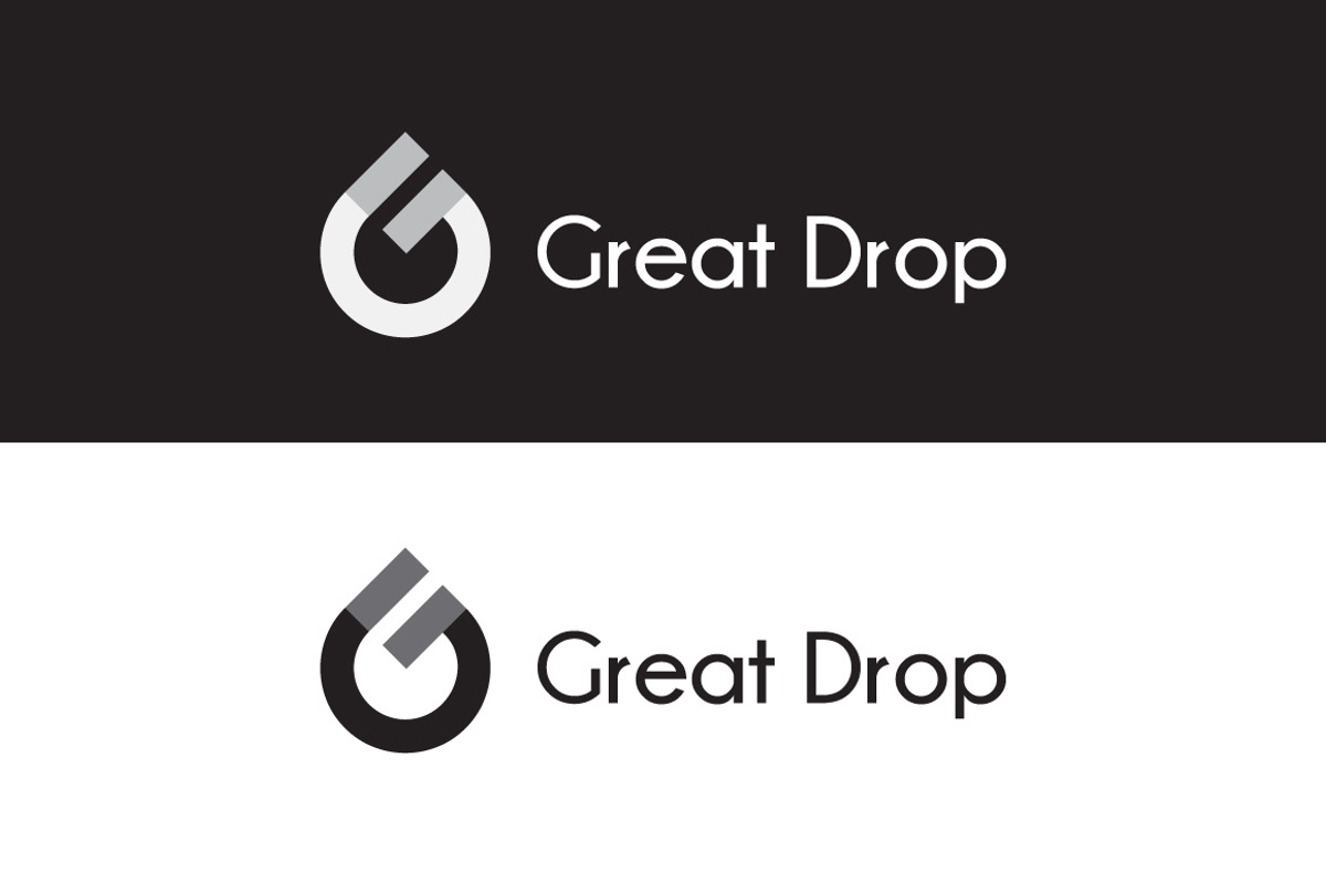 Great Drop - Letter G Logo, a Branding & Logo Template by Sahade Studio (Photo 4 of 4)