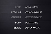 Rockley Sans Serif 10 Font Family, a Sans Serif Font by Creativetacos (Thumbnail 3 of 4)