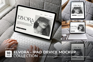Elvora - iPad Device Mockup Bundle