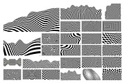 Op Art - Vector backgrounds bundle, a Background Graphic by RDShop (Thumbnail 9 of 14)