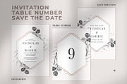 Eucalyptus & Geometric Wedding Suite, an Invitation Template by Azka Creative (Thumbnail 2 of 4)