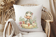 Whimsical Summer Pool Float Clipart, an Illustration by OK Design (Thumbnail 4 of 6)