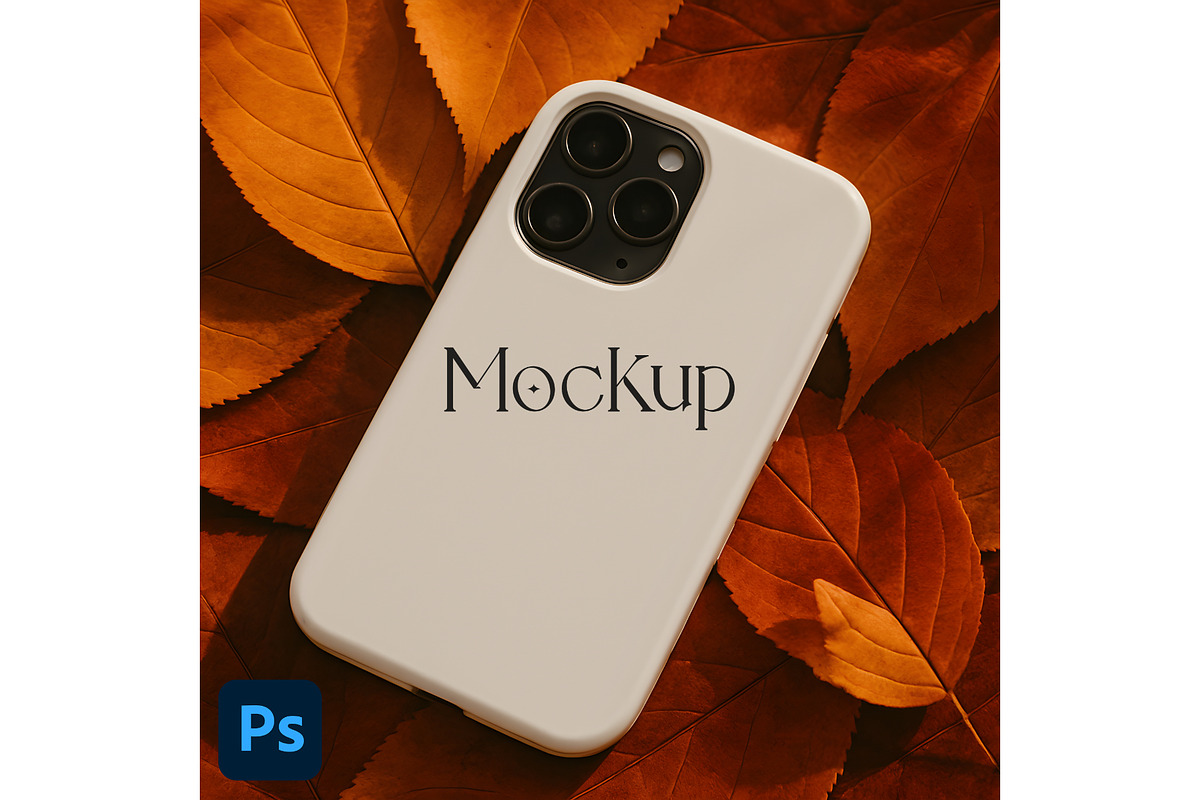 iPhone Tough Phone Case Mockup, an iPhone Mockup by UrbanMockupsStore (Photo 1 of 5)