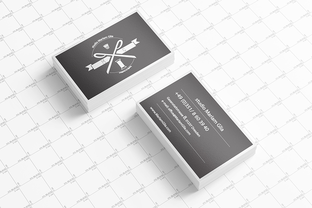Business Cards Mock up (85x55), a Mockup by ItemBridge (Photo 2 of 5)