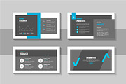 Simple Business Plan Slide Template, a Presentation Template by Pavel_design (Thumbnail 4 of 4)
