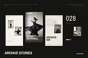 Archive Stories | 30 Canva Templates, a Social Media Template by BlancheStudio (Thumbnail 1 of 9)