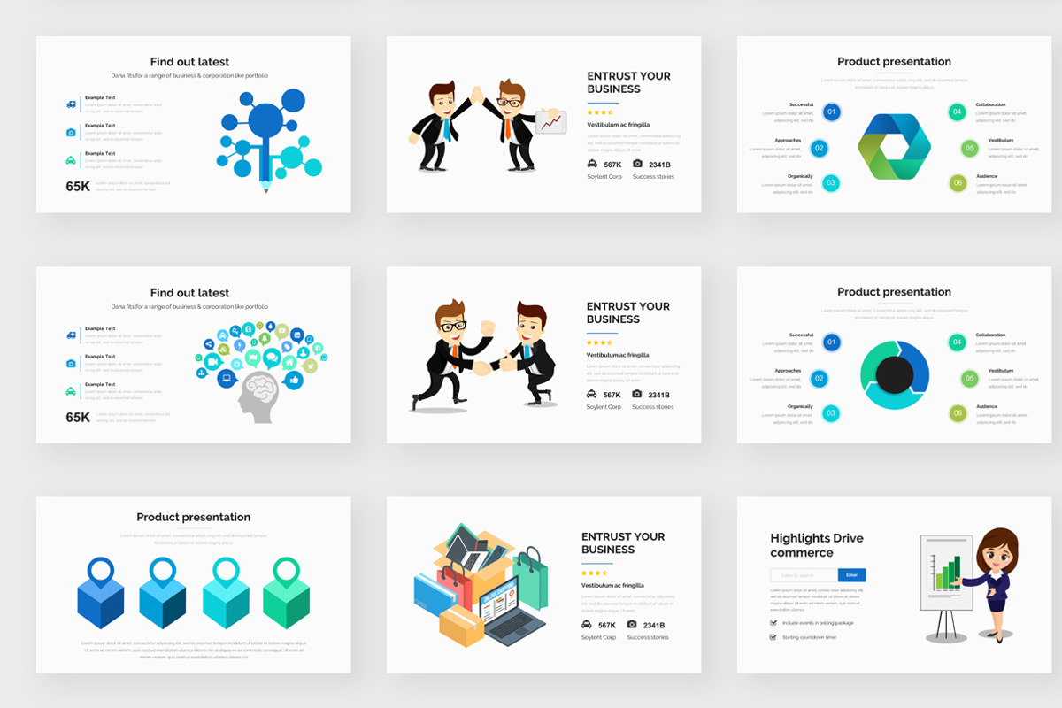 Company Profile Pitch Deck Keynote, a Presentation Template by One Percent Studio (Photo 15 of 20)