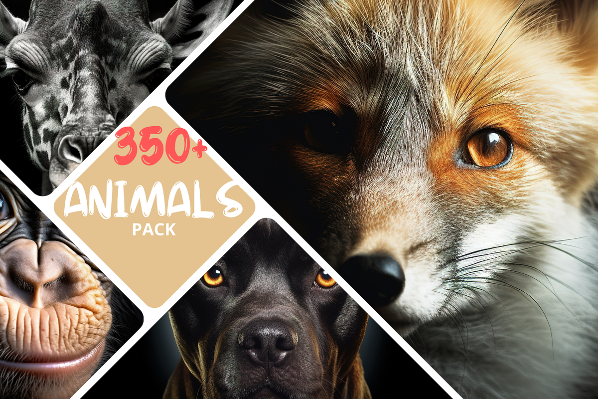 Animals Pack Over 350 UltraHD images, an Animal Photo by Virgo Studio (Photo 1 of 5)