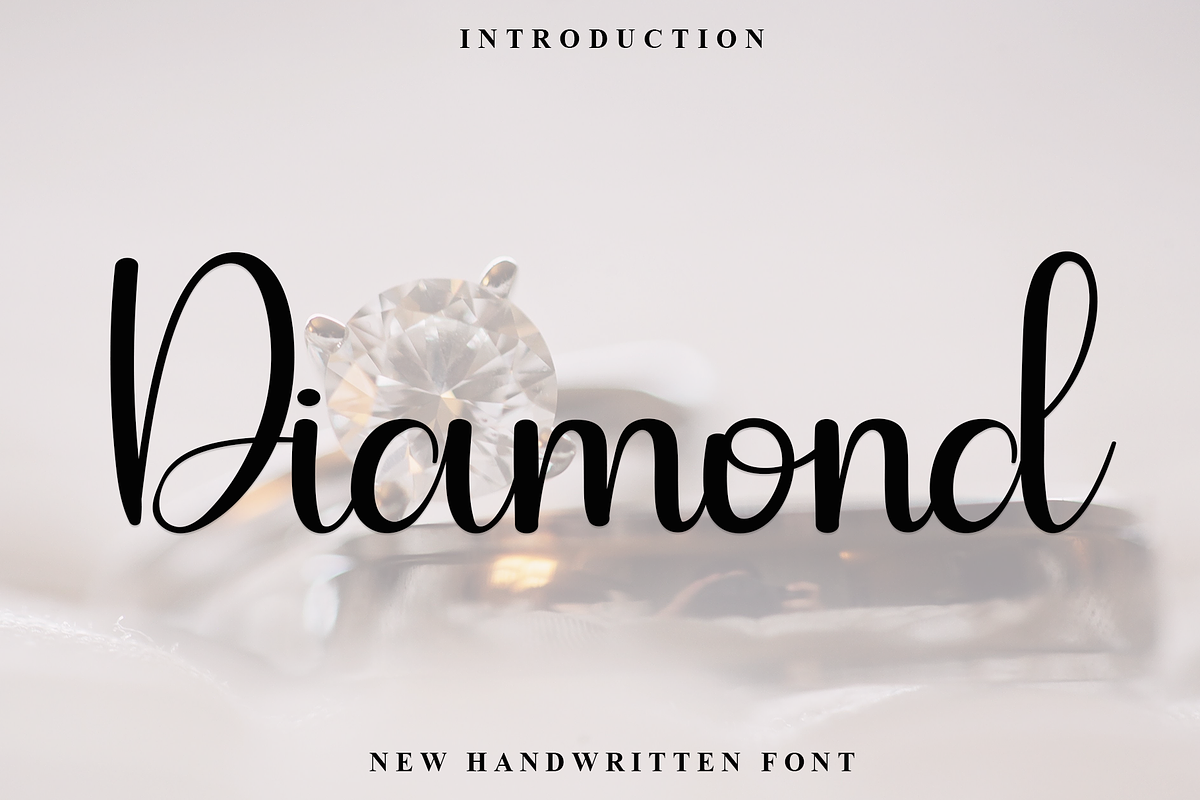 Diamond, a Handwritten Font by FreshTypeINK (Photo 1 of 7)