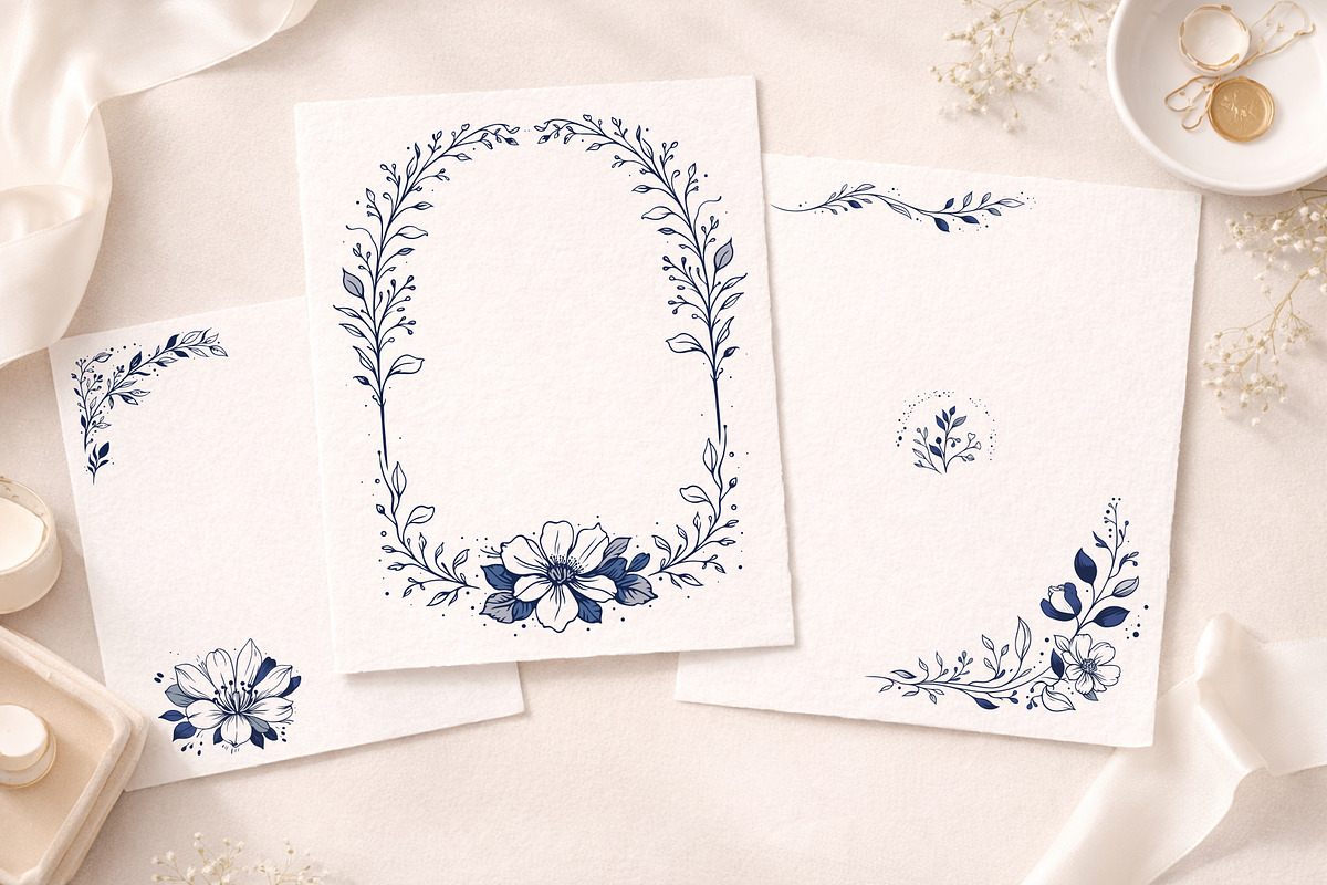 Botanical Branding Kit Wedding, an Object Graphic by Christine Krahl (Photo 3 of 11)