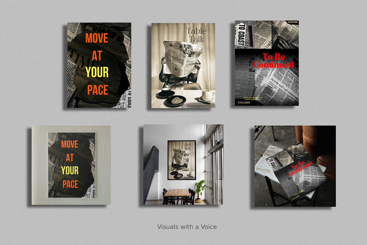 Cinematic Editorial Poster Pack