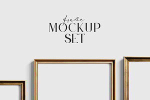 Gallery Wall Mockup Set Of 5 21