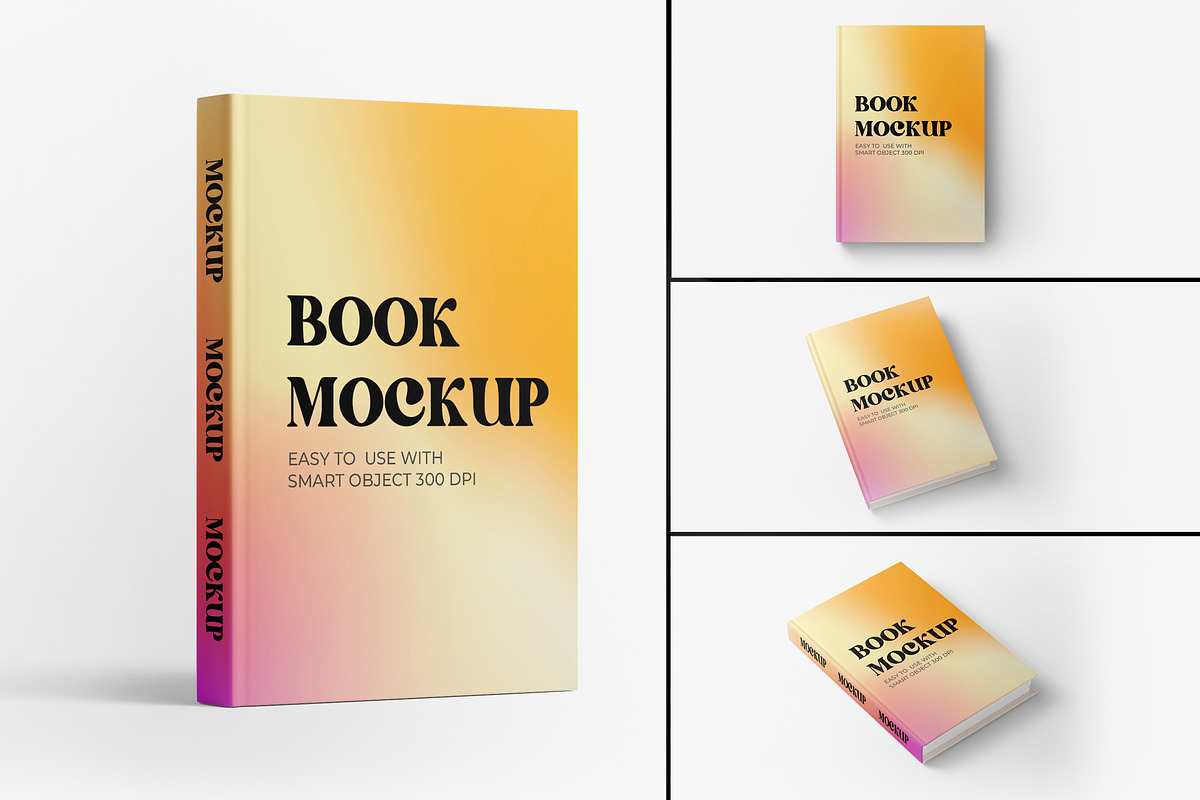 Realistic Book Mockup for Branding, a Books & Magazine Mockup by GraphicsPixel (Photo 1 of 3)