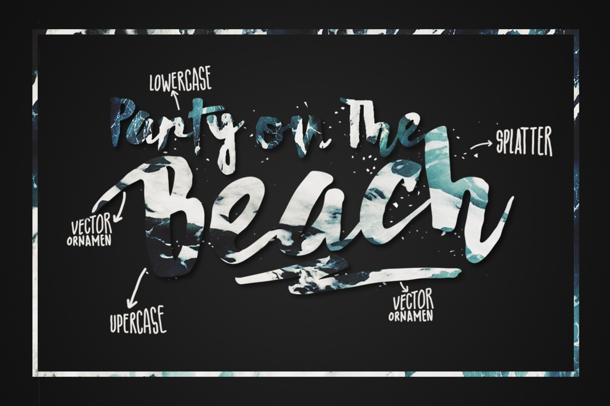 DAMNRIGHT Typeface preview 3