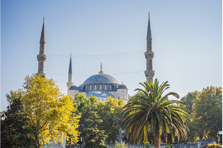 The Blue Mosque, Sultanahmet Camii, an Architecture Photo by Elizaveta Galitskaya