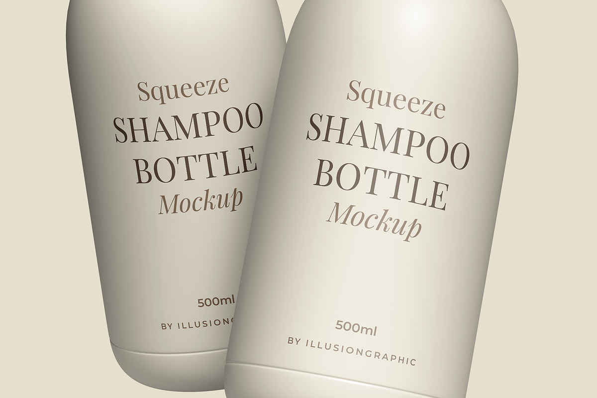 Squeeze Shampoo Bottle Mockup, a Packaging Mockup by Illusiongraphic (Photo 21 of 22)