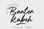 Banter Kabeh - Script Font, a Script Font by GFRcreative (Thumbnail 1 of 5)